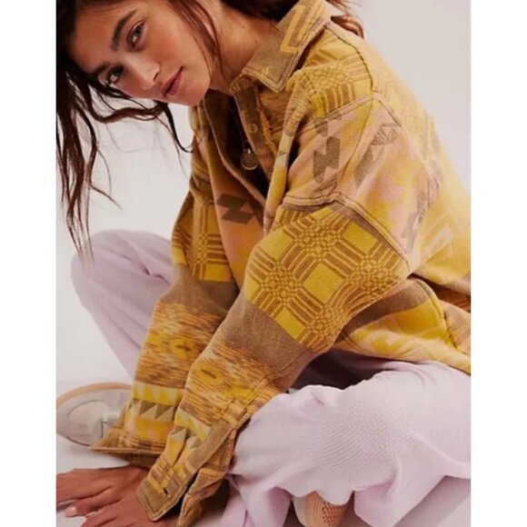 Free People Arizona Sky Pullover Size Medium - Picture 4 of 6